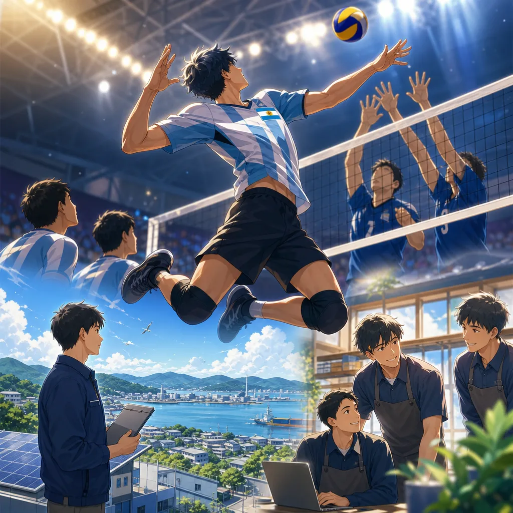 アルゼンチン男子代表、VNL第12戦の勝負勘