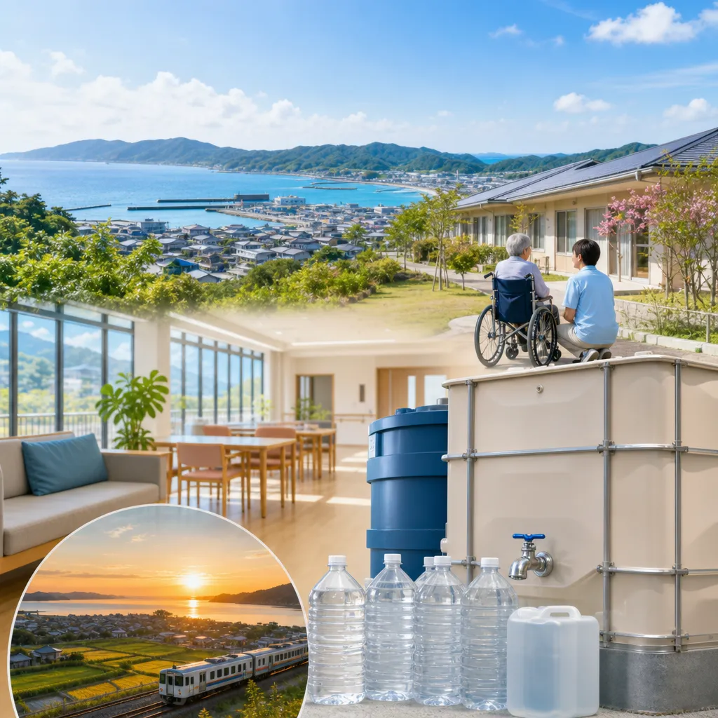 断水に強い福祉現場をいちき串木野で育てる