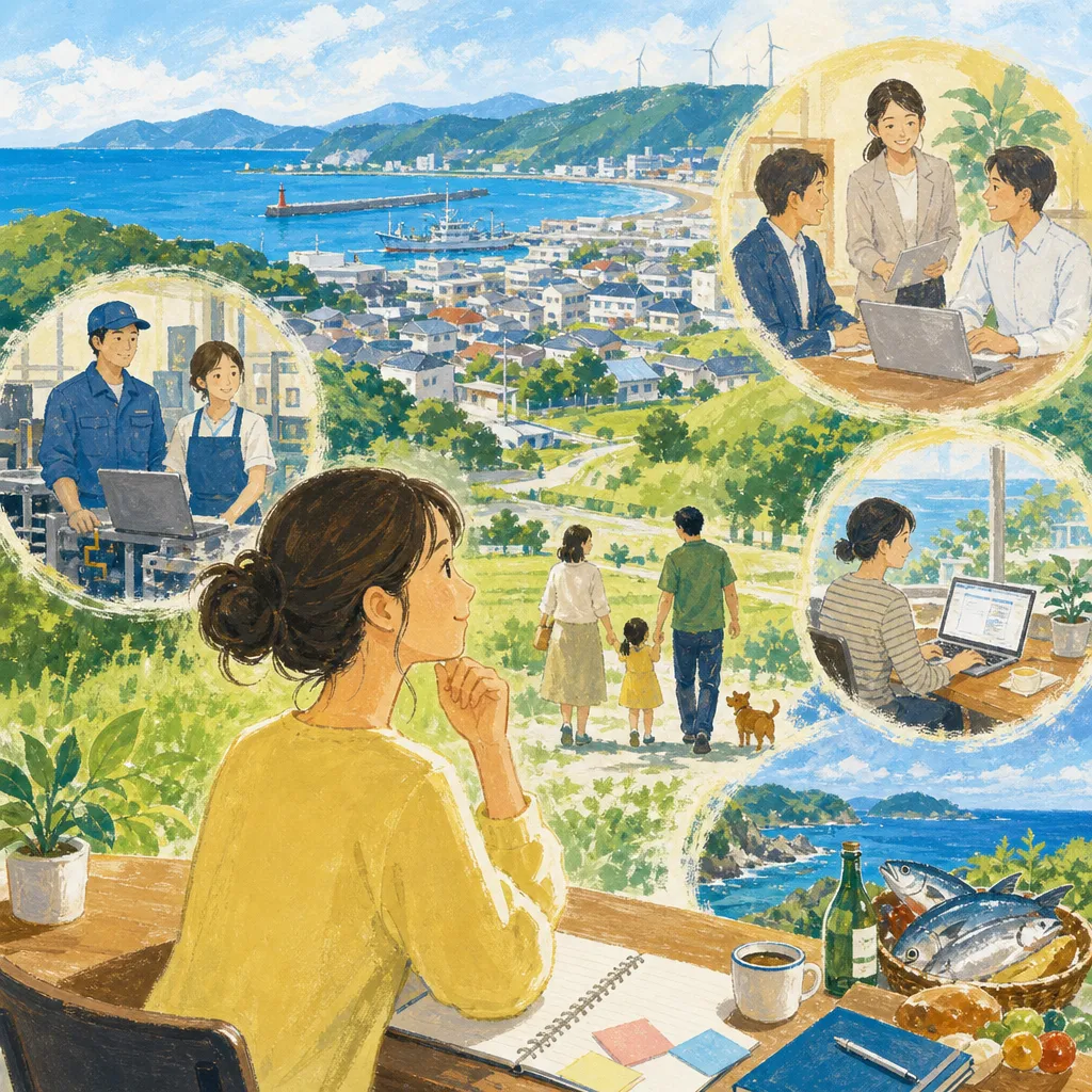 いちき串木野Uターン勤務は生活設計から始まる