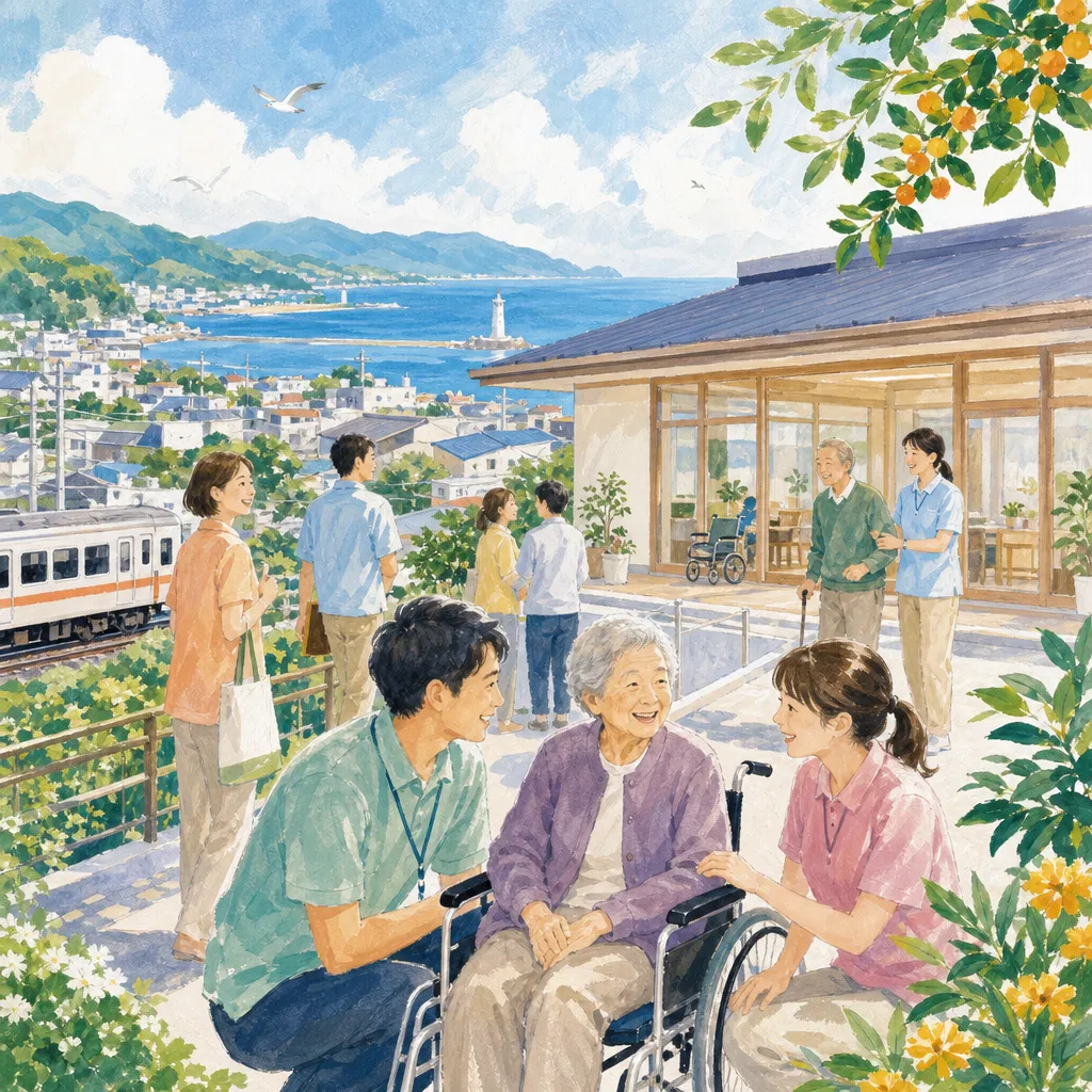 故郷いちき串木野で働く福祉オープニング職